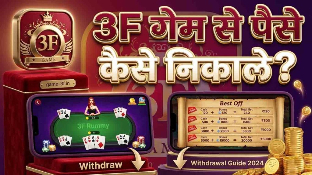 Game 3f Direct Play and Win (neu Yono) 2026 Get-₹95 Bonus